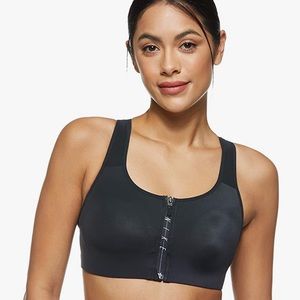 Nike Black Sports Bra -zip up